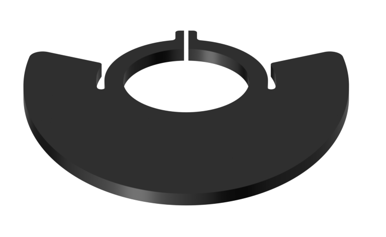 Anti-glare plate for masthead Anti-glare plate for masthead